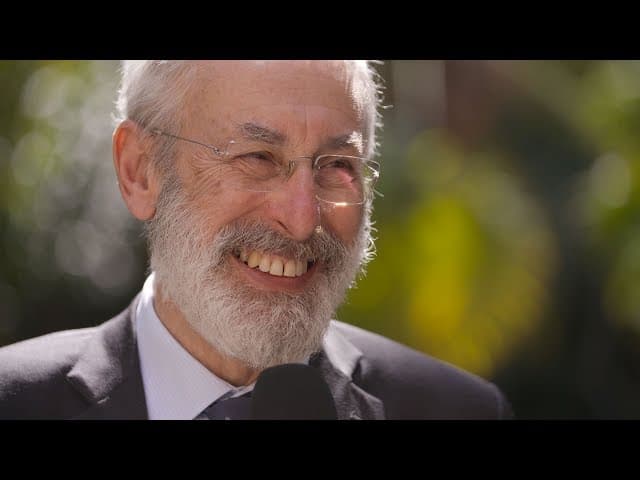 Chief Rabbi of Rome speaks on how we need to "fix the world".